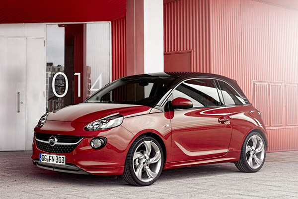 Opel Adam наконец-то рассекречен