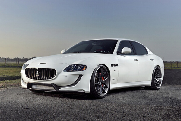 Maserati Quattroporte от Fairy Design и PUR Wheels