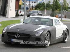 Новые фото Mercedes-Benz SLS AMG Black Series