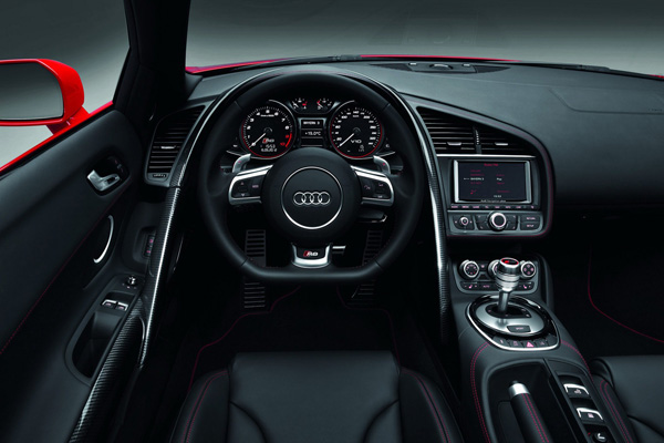 Audi анонсировала рестайлинговый вариант R8 2013