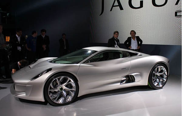 Jaguar C-X75 получит 500-сильный двигатель