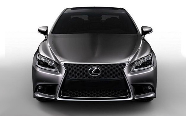 Появились фотографии нового Lexus LS 2013