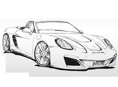 NLC готовит боди-кит для Porsche Boxster