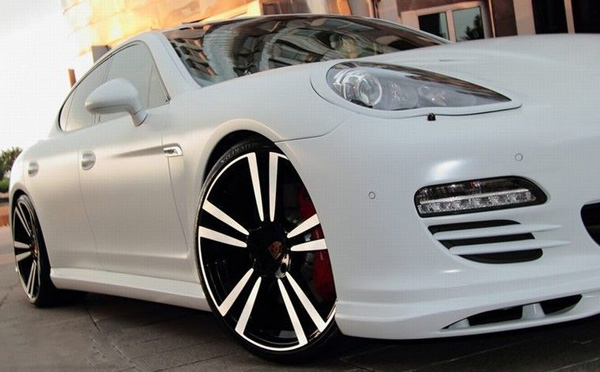 Porsche Panamera White Snow от Anderson Germany 