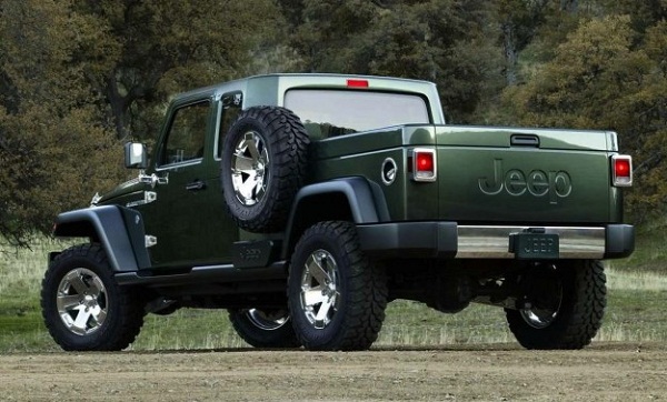 Jeep готовит пикап Wrangler Ute