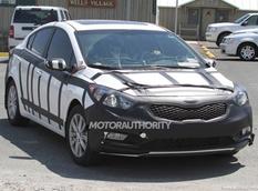 Шпионские фотографии Kia Forte 2014