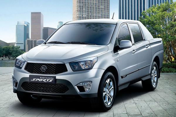 SsangYong Korando Sports будет доступен в Европе 