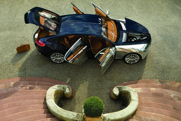 Предел скорости Bugatti Galibier составит 378 км/ч