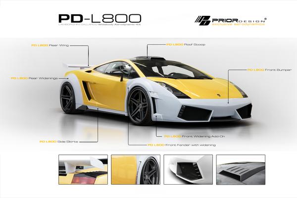 Lamborghini Gallardo «PD-L800» от Prior Design