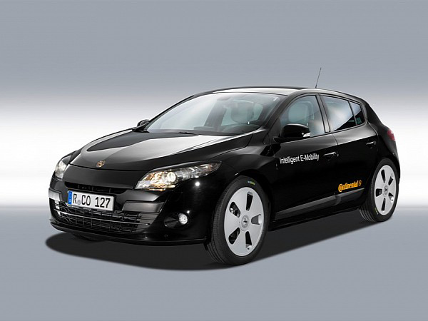 Continental превратил Renault Megane в электрокар