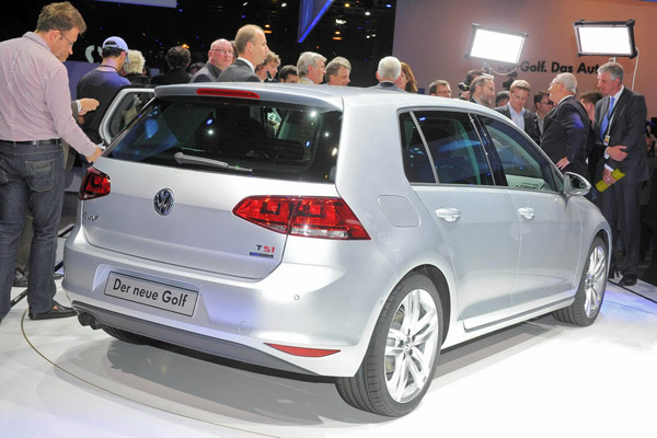 Volkswagen официально презентовал Golf 7