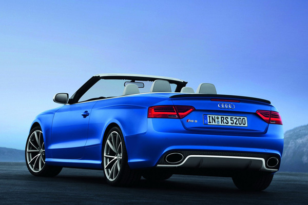 Обновленный Audi RS5 Cabrio оценили в 88 500 €