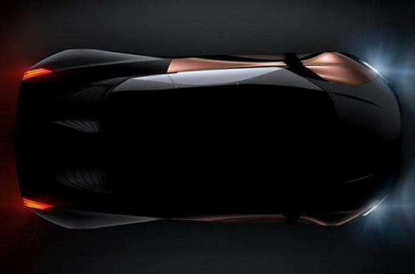 В Париже покажут гибридный суперкар Peugeot Onyx