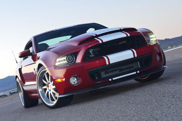 Shelby GT500 Super Snake «запрягли» 850 лошадьми