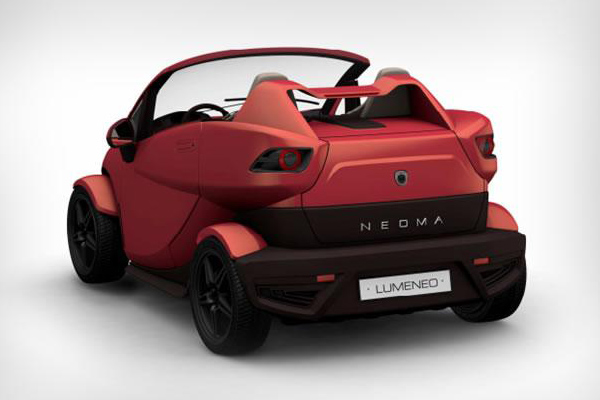 Neoma Roadster - электрический родстер от Lumeneo