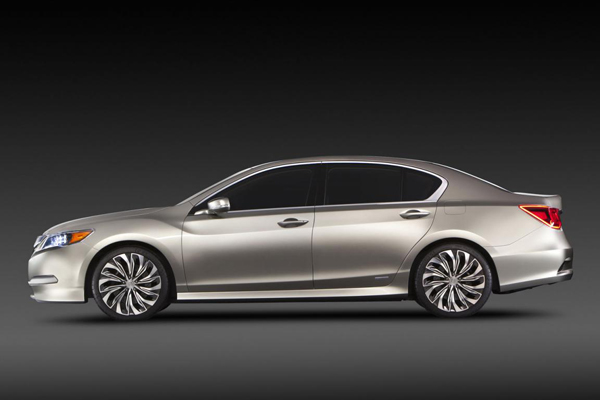 Серийная версия Acura RLX появится в 2014 году