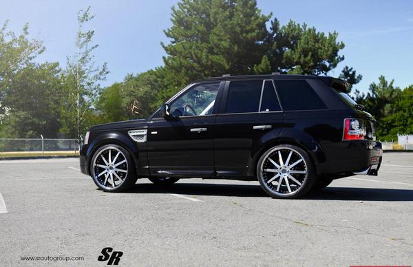 SR Auto снабдили Range Rover 24-дюймовыми дисками