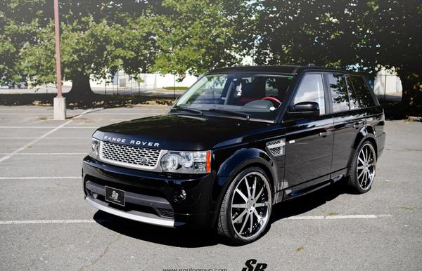 SR Auto снабдили Range Rover 24-дюймовыми дисками