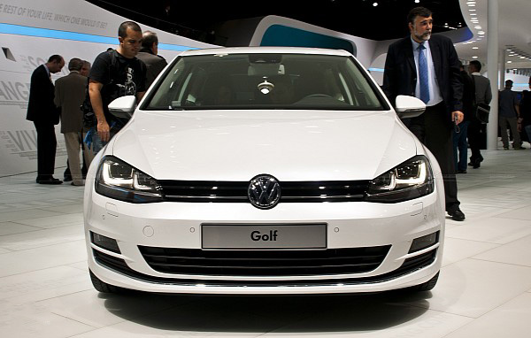 В России продажи VW Golf 7 начнутся весной 2013-го