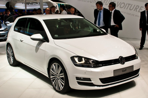 В России продажи VW Golf 7 начнутся весной 2013-го