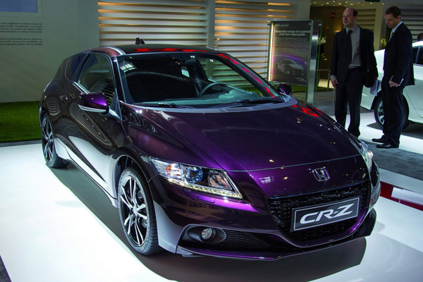 Honda CR-Z 2013 - новинка Парижского автосалона