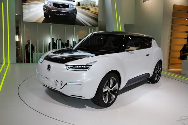 SsangYong рассказал об e-XIV Crossover Concept