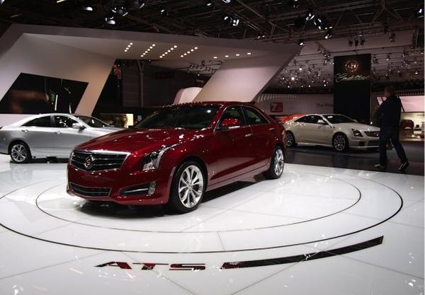 Cadillac привез в Париж седан ATS для Европы