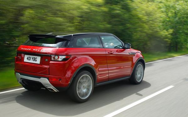 Range Rover объявил стоимость Evoque 2013 для США