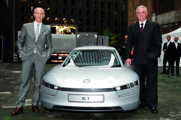 Volkswagen XL1 Diesel-Electric Hybrid сняли шпионы