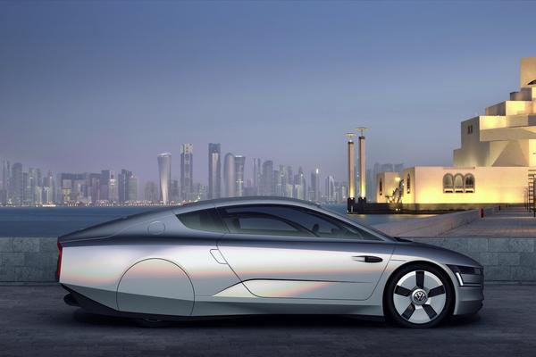 Volkswagen XL1 Diesel-Electric Hybrid сняли шпионы