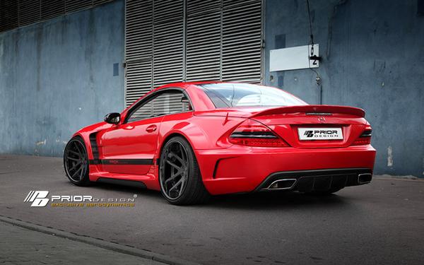 Mercedes-Benz SL Black Edition V2 от Prior Design