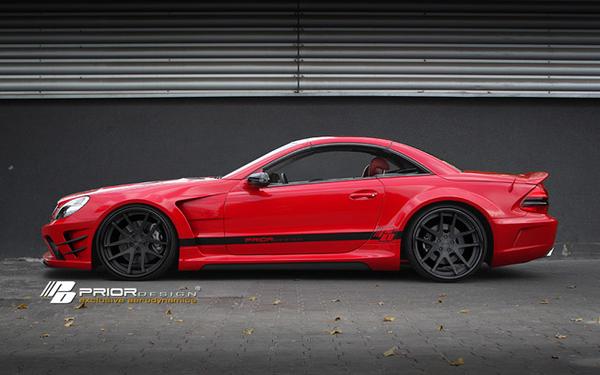 Mercedes-Benz SL Black Edition V2 от Prior Design