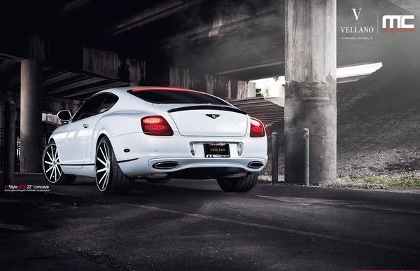 Bentley Continental от MC Customs и Vellano Wheels