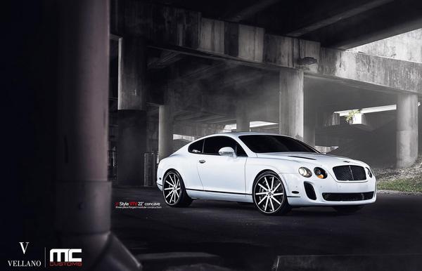 Bentley Continental от MC Customs и Vellano Wheels