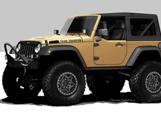 Mopar представит Jeep Wrangler Sand Trooper