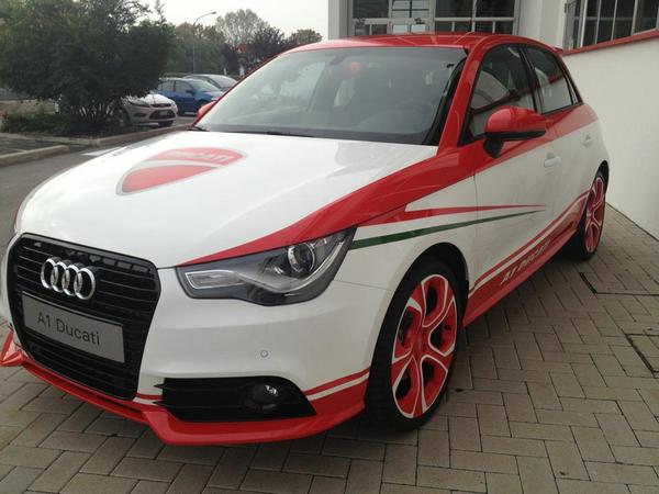 Уникальный Audi A1 Ducati был замечен в Италии 