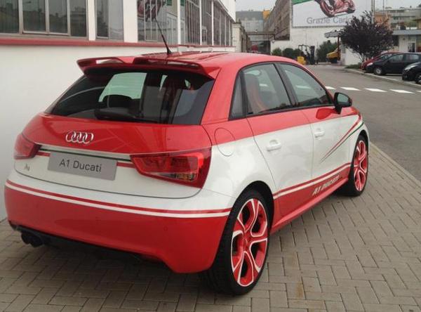 Уникальный Audi A1 Ducati был замечен в Италии 