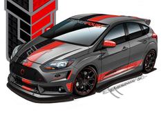 Ford привезет на SEMA пять тюнингованых Focus ST