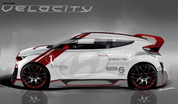 Hyundai покажет на SEMA новый спорт-бэк Velocity