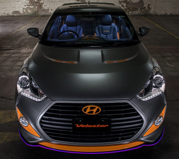 Hyundai покажет Veloster Street Concept 