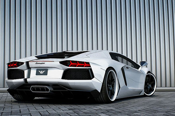 Lamborghini Aventador Bianco от Wheelsandmore