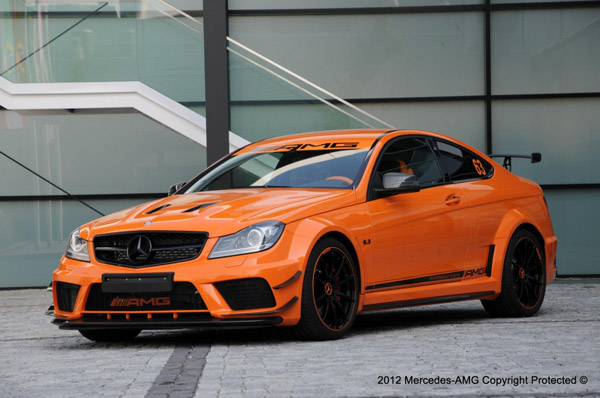 Mercedes C63 AMG Black Series Halloween Edition