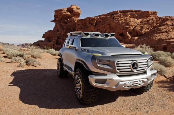 Mercedes-Benz Ener-G-Force покажут в Лос-Анджелесе