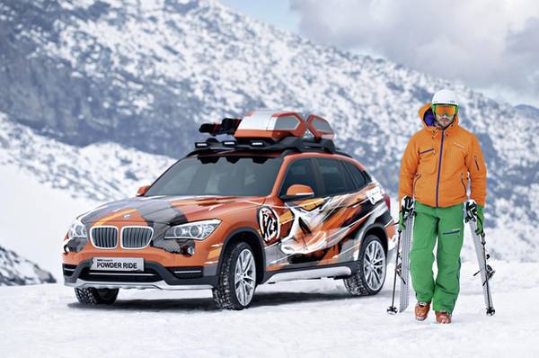 BMW Concept K2 Powder Ride покажут на автошоу в LA