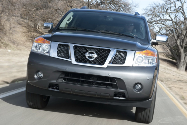 Nissan доукомплектовал внедорожник Armada 2013  