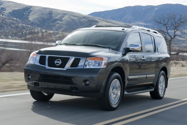 Nissan доукомплектовал внедорожник Armada 2013  