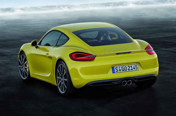 Porsche Cayman 2013 - первые официальные фото 