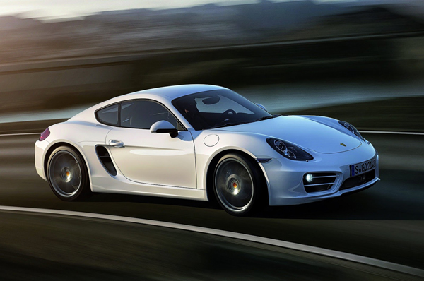 Porsche Cayman 2013 - первые официальные фото 