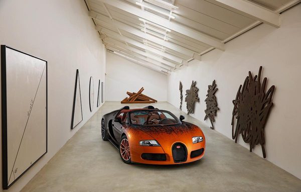 Bugatti Veyron превратили в произведение искусства