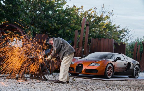 Bugatti Veyron превратили в произведение искусства